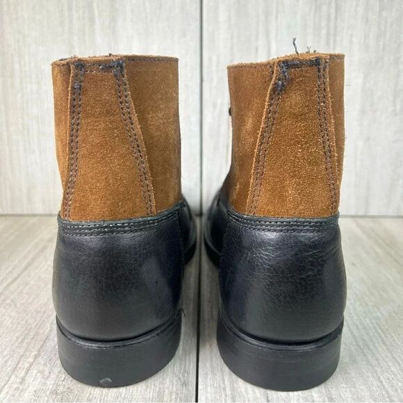 Frye Garrison Boots Lace Up Cap Toe Lace Up Leather Combat Boot‎ Mens Size 8 D main image 6